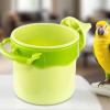 Budgie Feeding Station, Precise Cockatiel Feeder with Anti-Clogging Bowl view 2
