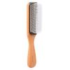 BESTYASH Durable Beechwood Hair Comb with Non-Slip Rubber Handle for Men view 1