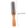 BESTYASH Durable Beechwood Hair Comb with Non-Slip Rubber Handle for Men view 2