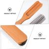 BESTYASH Durable Beechwood Hair Comb with Non-Slip Rubber Handle for Men view 4