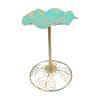 Garden Bird Bath, Iron Base Birdbath, Decorative Water Tank Planter Garden Statue for Balcony, Patio, Lawn, Fence, or Backyard view 1