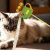 Interactive Cat Wand Toy with Colorful Ribbon and Tassels view 3