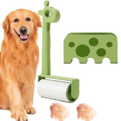 Sticky Roller | Pet Hair Remover | Reusable Portable Giraffe Cleaner