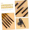 5-Piece Silicone Makeup Brush Set for Eyebrows, Eyeshadow and Lips view 2