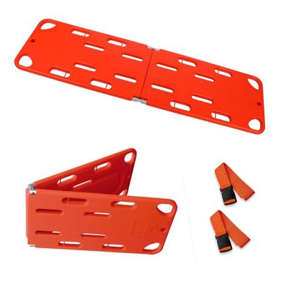 PE Patient Stretcher, Rescue Spine Board, EMT Transfer Backboard, Up to 159 kg/350 lb, Foldable