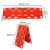 PE Patient Stretcher, Rescue Spine Board, EMT Transfer Backboard, Up to 159 kg/350 lb, Foldable view 2