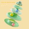 3-Tier Cat Ball Track Toy view 2