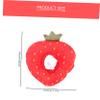 Milisten Adjustable Cat Collar in Red Fruit Shape view 4