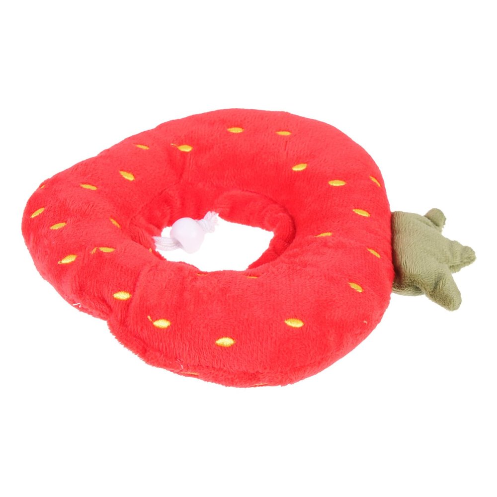 Milisten Lightweight Scratch-Resistant Pet Collar in Red Fruit Shape