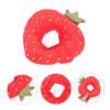 Milisten Lightweight Scratch-Resistant Pet Collar in Red Fruit Shape view 3