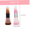 2-Piece Nail Cleaning Brush Set with ABS and Fiber Bristles view 4
