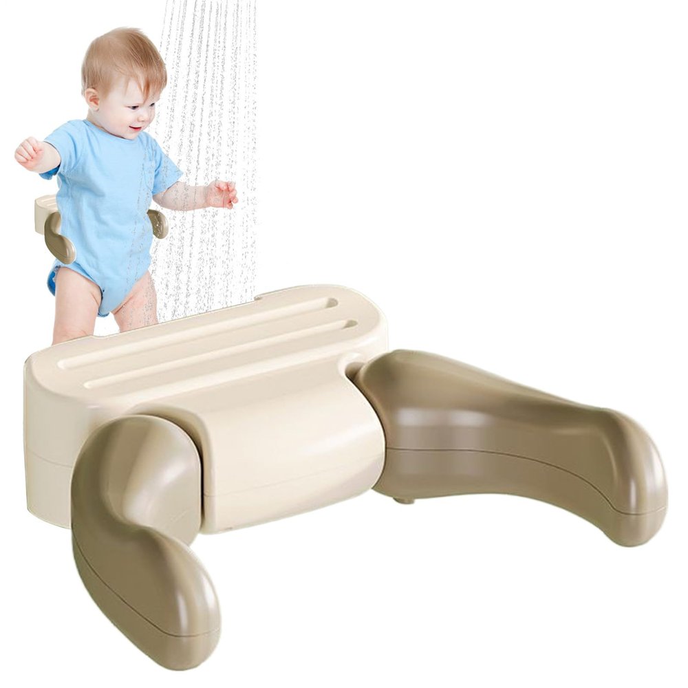 Non-Slip Shower Stand for Babies and Toddlers, No Drilling