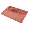 Garneck Silicone Lick Mat with Suction Cups for Dogs and Cats view 1