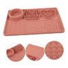 Garneck Silicone Lick Mat with Suction Cups for Dogs and Cats view 4