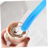 VANZACK 2-Piece Multifunctional Baby Bottle Brush Set with Nylon Bristles, Flexible Head and Suction Cup Handle view 2