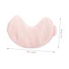 Pink Silk and Cotton Sleep Mask, Lightweight and Compact view 4