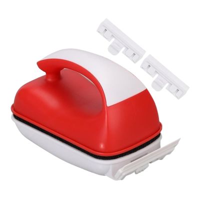 Magnetic Aquarium Glass Cleaner with Double-Sided Scraper