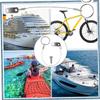 SHINEOFI 3-Piece Stainless Steel Safety Cable Set view 3