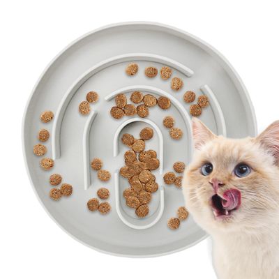 Cat Food Maze – Slow-Feeding Wet Food Bowl