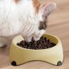 Cat Bowl | Anti-Vomiting Slanted Cat Feeder with Treat Dispenser view 3