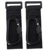 Abaodam 2-Piece Stroller Hooks, PU and Alloy, Random Color, Non-Slip, Up to 30 kg view 4