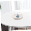 JOINPAYA 2-Pack Plastic Bird Baths, White Replacement Bowls for Small Birds view 4