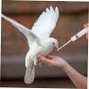 TOGEVAL Pill Dispensers for Pigeons with Liquid Delivery, 4 Plastic Pieces view 2