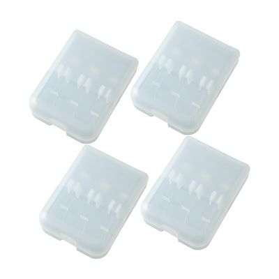 GANAZONO 4-Piece Storage Cases for Electric Toothbrush Heads