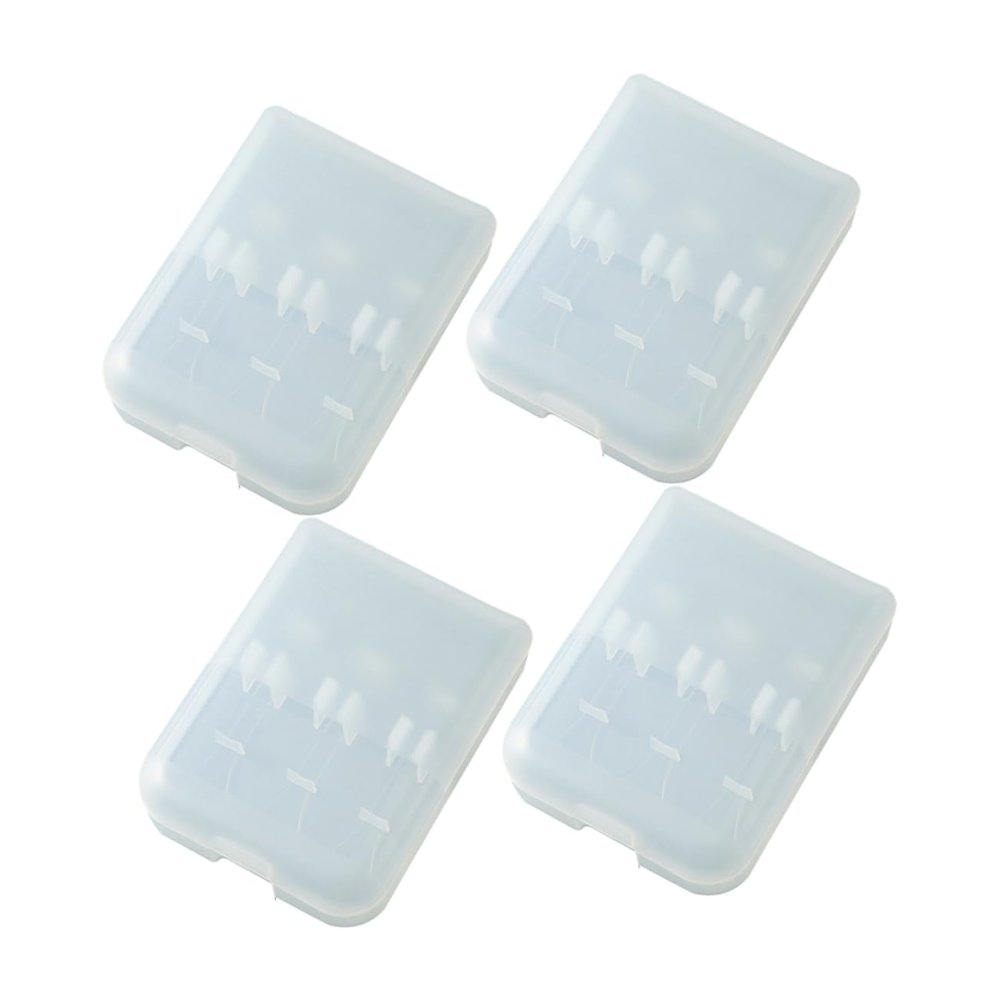 GANAZONO 4-Piece Storage Cases for Electric Toothbrush Heads