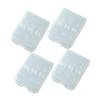 GANAZONO 4-Piece Storage Cases for Electric Toothbrush Heads view 1