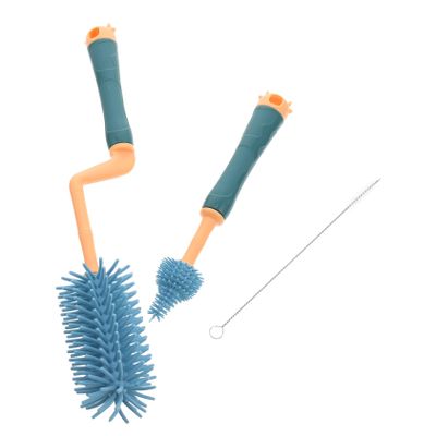 Multifunctional Silicone Baby Bottle Brush Set