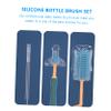 Multifunctional Silicone Baby Bottle Brush Set view 2