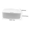 SOPOTUTU Wet Wipes Dispenser Box, 2-Pack, PP with Lids view 2