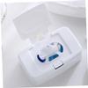 SOPOTUTU Wet Wipes Dispenser Box, 2-Pack, PP with Lids view 4