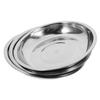 Toddmomy Stainless Steel Dog and Cat Bowls, Round Silver Food Bowls, Easy to Clean, 4-Pack view 1