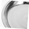 Toddmomy Stainless Steel Dog and Cat Bowls, Round Silver Food Bowls, Easy to Clean, 4-Pack view 3