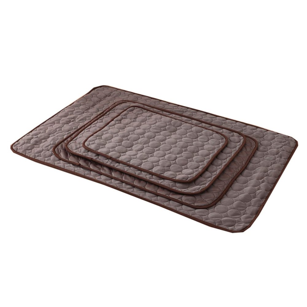 Summer Cooling Mat for Pets, Ice Silk and Cotton