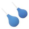 Ear Irrigation Bulbs, 2-Pack, Blue Silicone, for Ear and Watch view 1