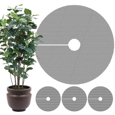 Humdcdy Plant Pot Soil Covers, Adjustable Plant Protection Grids