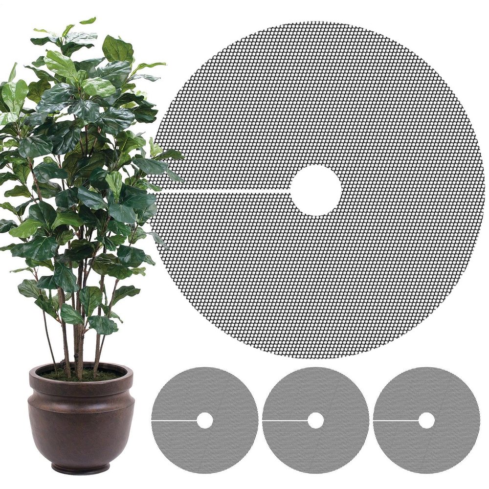 Humdcdy Plant Pot Soil Covers, Adjustable Plant Protection Grids