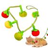 Catnip Toy for Cats, Tomato Shape, Crinkle Sound, Soft view 1