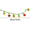 Catnip Toy for Cats, Tomato Shape, Crinkle Sound, Soft view 2