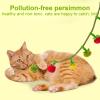 Catnip Toy for Cats, Tomato Shape, Crinkle Sound, Soft view 4