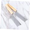 Dog Grooming Comb, 2-Pack, Wooden Handle, Stainless Steel Pins view 2
