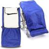 Fleece-Lined Wheelchair Blanket, Waterproof Cold-Weather Cover view 3