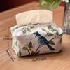 PU Leather Tissue Box Cover for Tabletop Storage view 2
