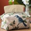 PU Leather Tissue Box Cover for Tabletop Storage view 3