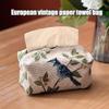 PU Leather Tissue Box Cover for Tabletop Storage view 4