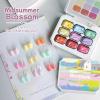 Nail Art Gel, 9 Colors, No-Wipe, Long-Lasting, for French Manicures view 2
