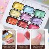 Nail Art Gel, 9 Colors, No-Wipe, Long-Lasting, for French Manicures view 3